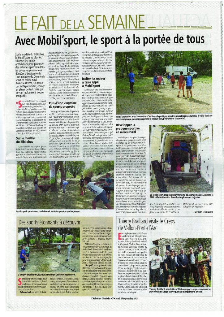 2015-09-17 - Hebdo de l'Ardèche